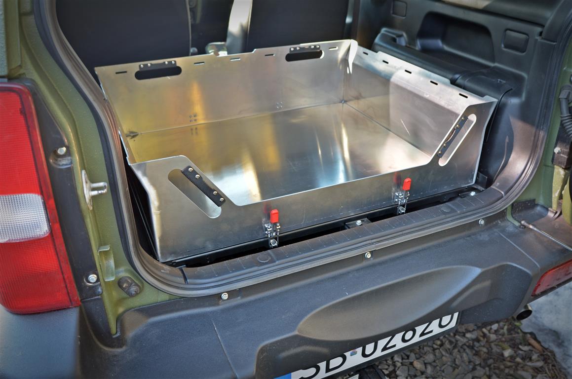 Jimny Wanna aluminiowa zabudowa tył Suzuki Jimny